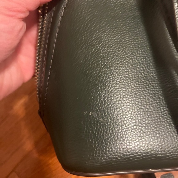 Emerald green crossbody Kate Spade purse. Slightly used. - Picture 4 of 6